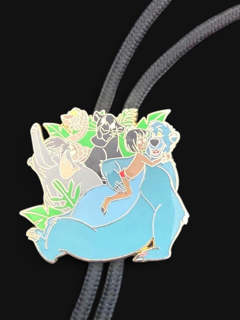 Blue Jungle Character Enamel Pendant Necklace Cast exclusive